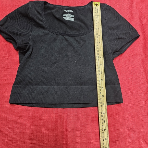 Women's‎ Wild Fable Short Sleeve Square Neck Fitted Seamless T-shirt -XL - Picture 5 of 6